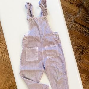 Zara denim overall